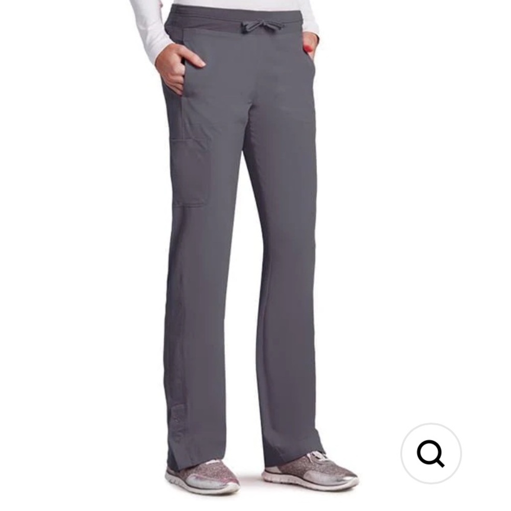 Barco One 4 Pocket Knit Waist Seamed Scrubs Pants
